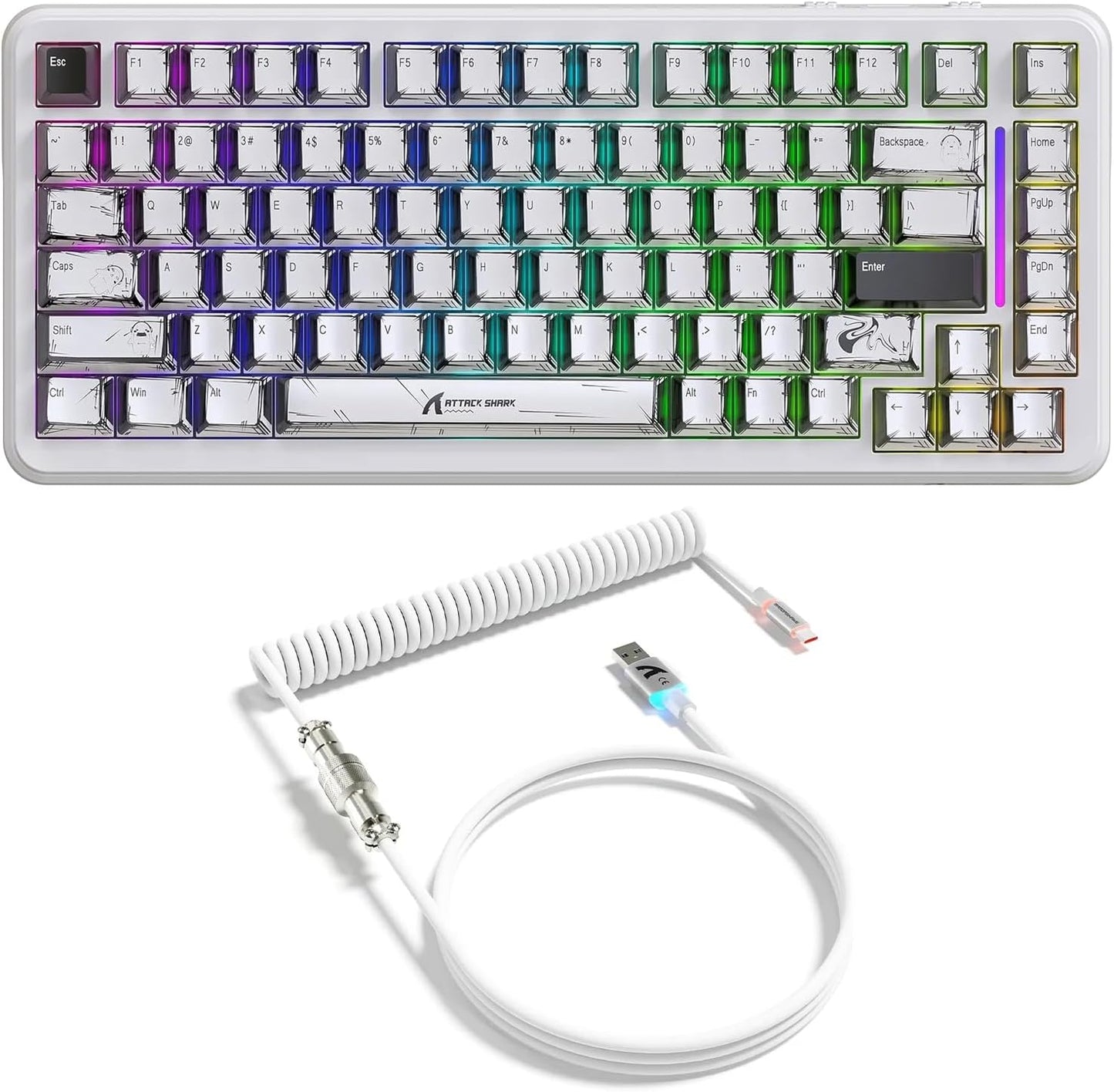 ATTACK SHARK X82PRO HE Magnetic Switch Gaming Keyboard Review