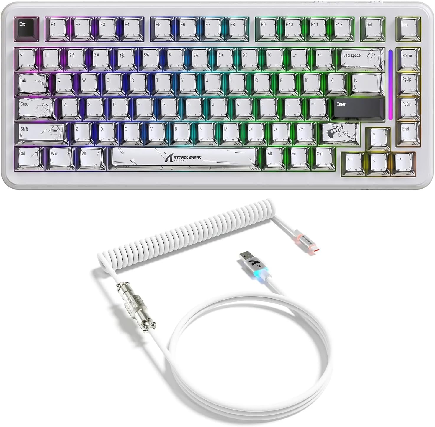 ATTACK SHARK X82PRO HE Magnetic Switch Gaming Keyboard Review