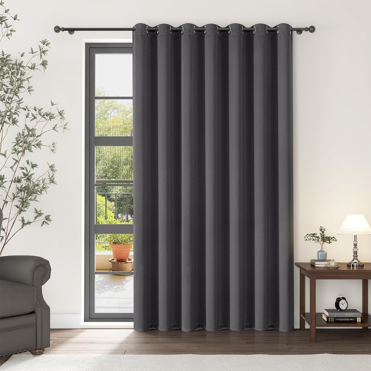 ChrisDowa Room Divider Curtain for Privacy and Light Blocking