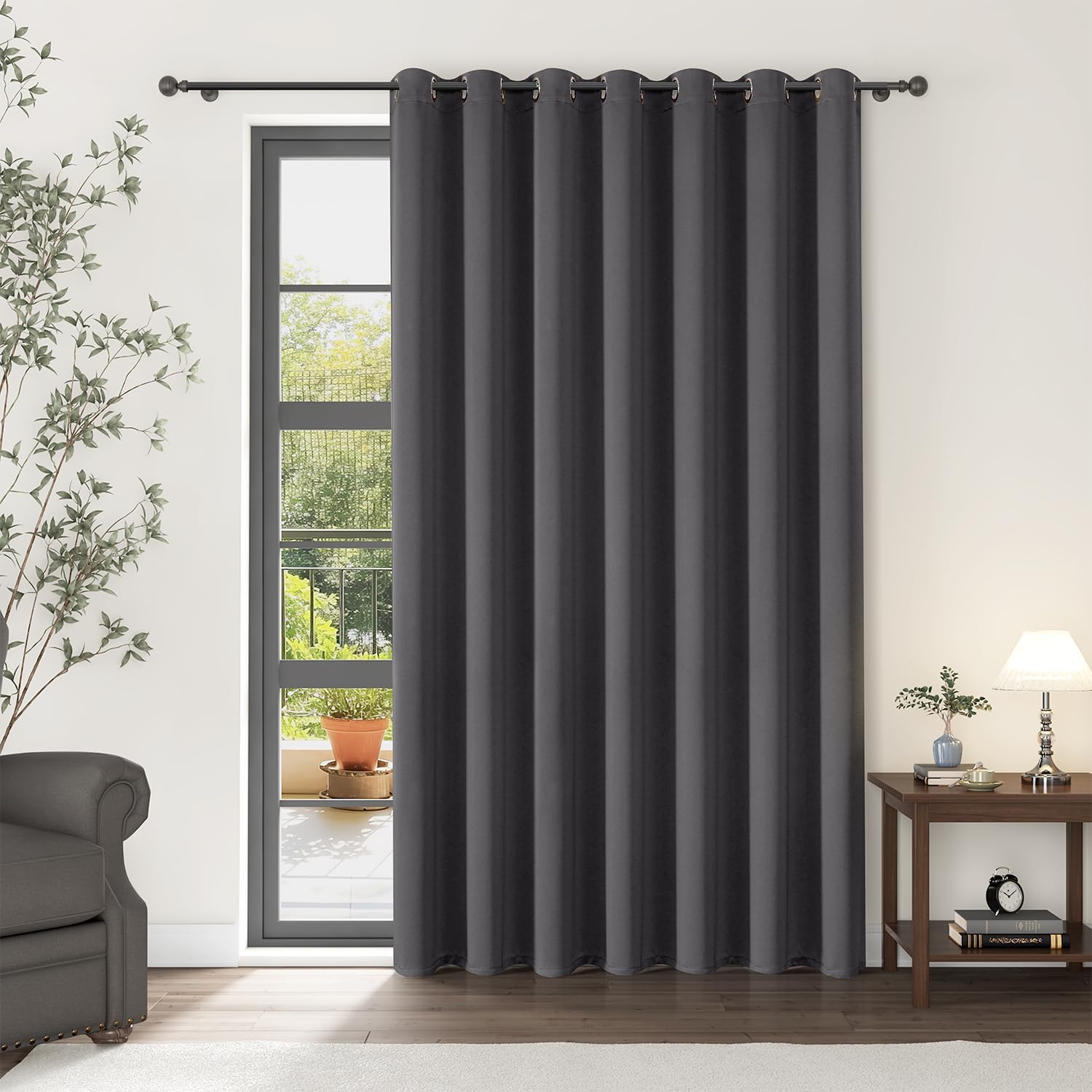 ChrisDowa Room Divider Curtain for Privacy and Light Blocking