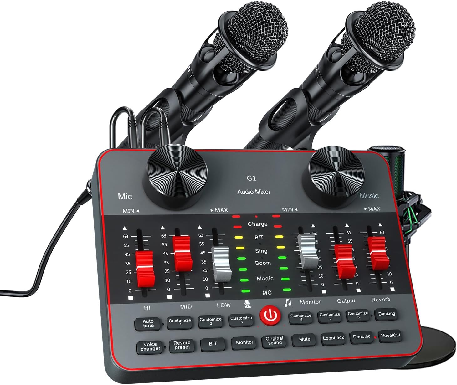 Podcast Equipment Bundle for 2 Mic Live Streaming Kit