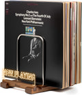 Vinyl Record Holder for 35 LPs - Light Up Now Playing Display