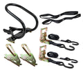 E-Track Motorcycle Wheel Chock Kit - Secure Trailer Transport