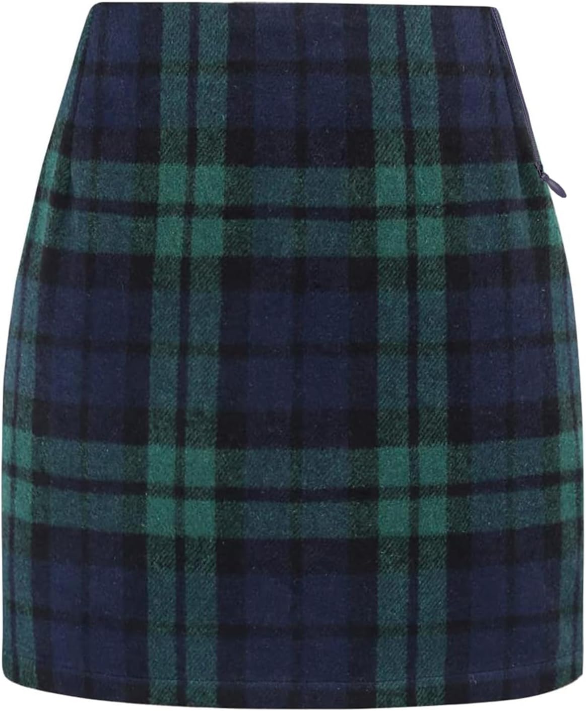 Womens Plaid Skirt for Fall and Winter - High Waisted Mini Style