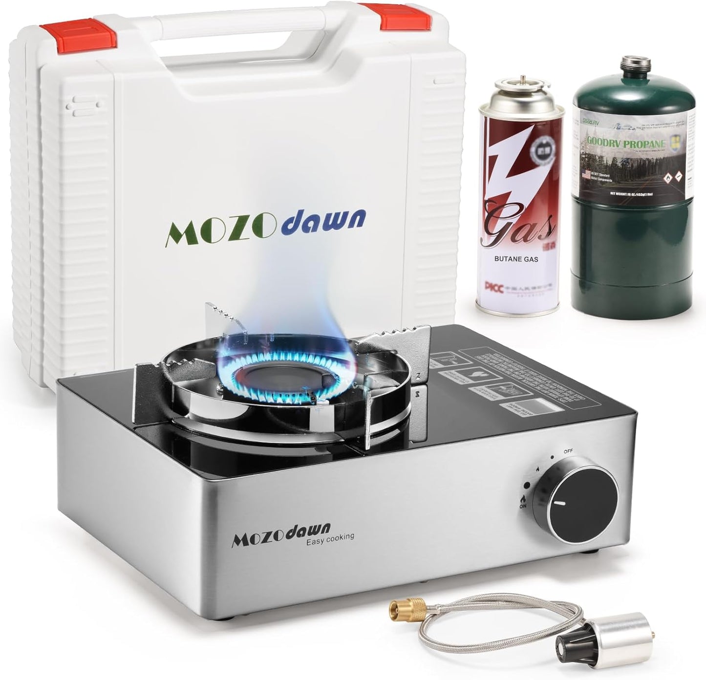 MOZODAWN Portable Dual Fuel Camp Stove