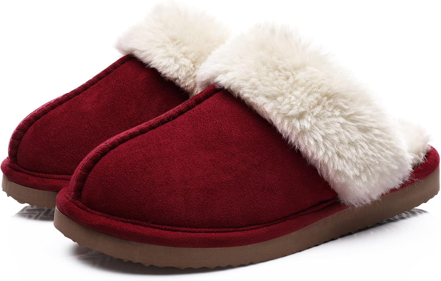 Litfun Women's Fuzzy Memory Foam Slippers for Cozy Comfort