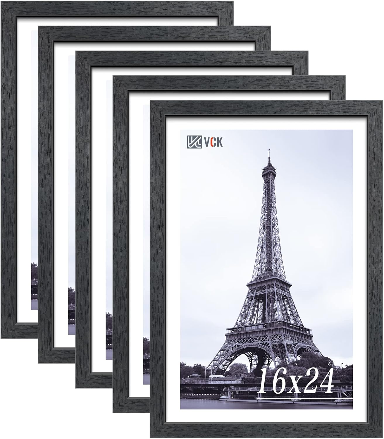 VCK 16x24 Poster Frames Set of 5 for Elegant Home Decor