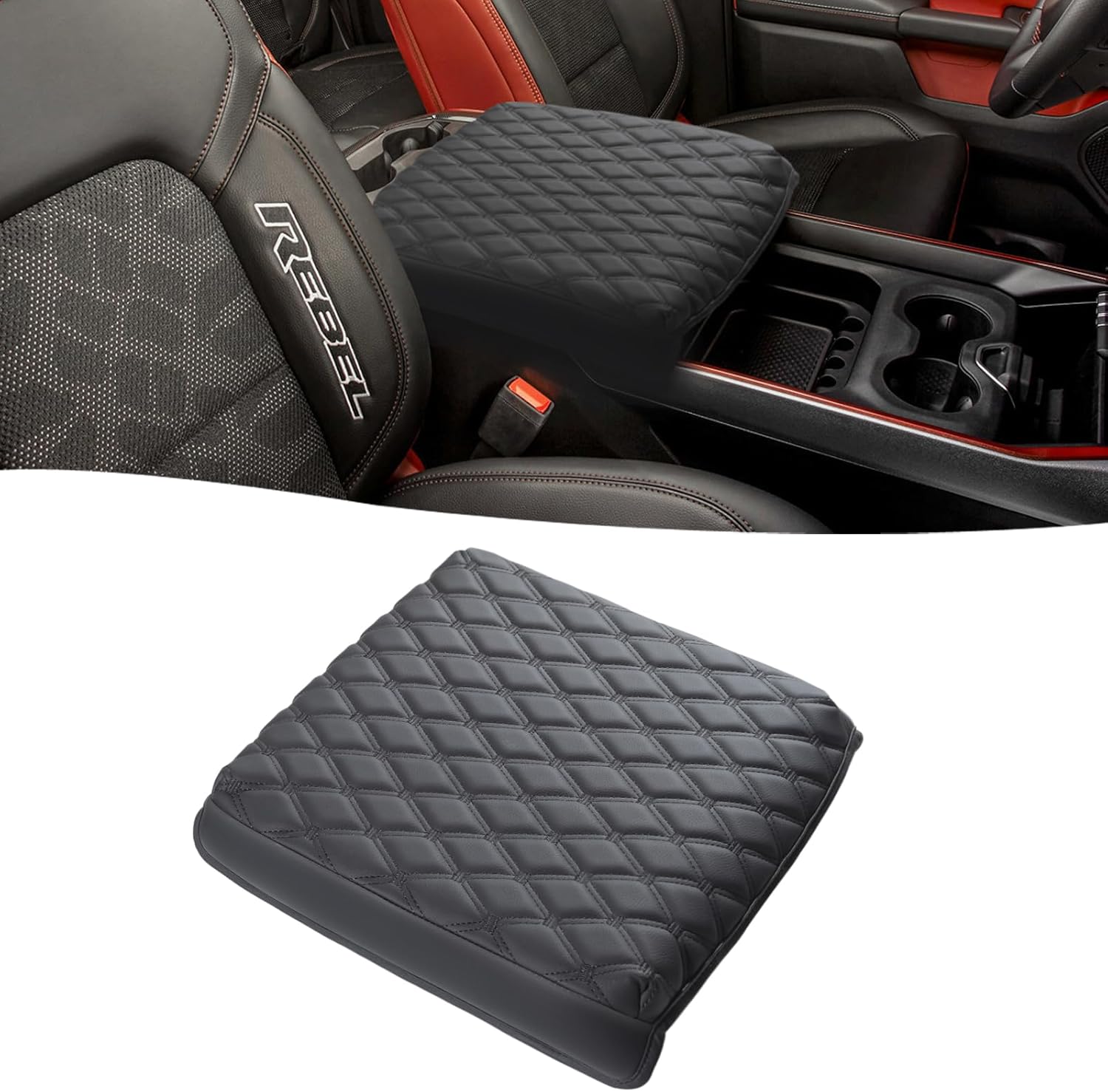 Custom Fit Center Console Cover for Dodge RAM 2009-2023