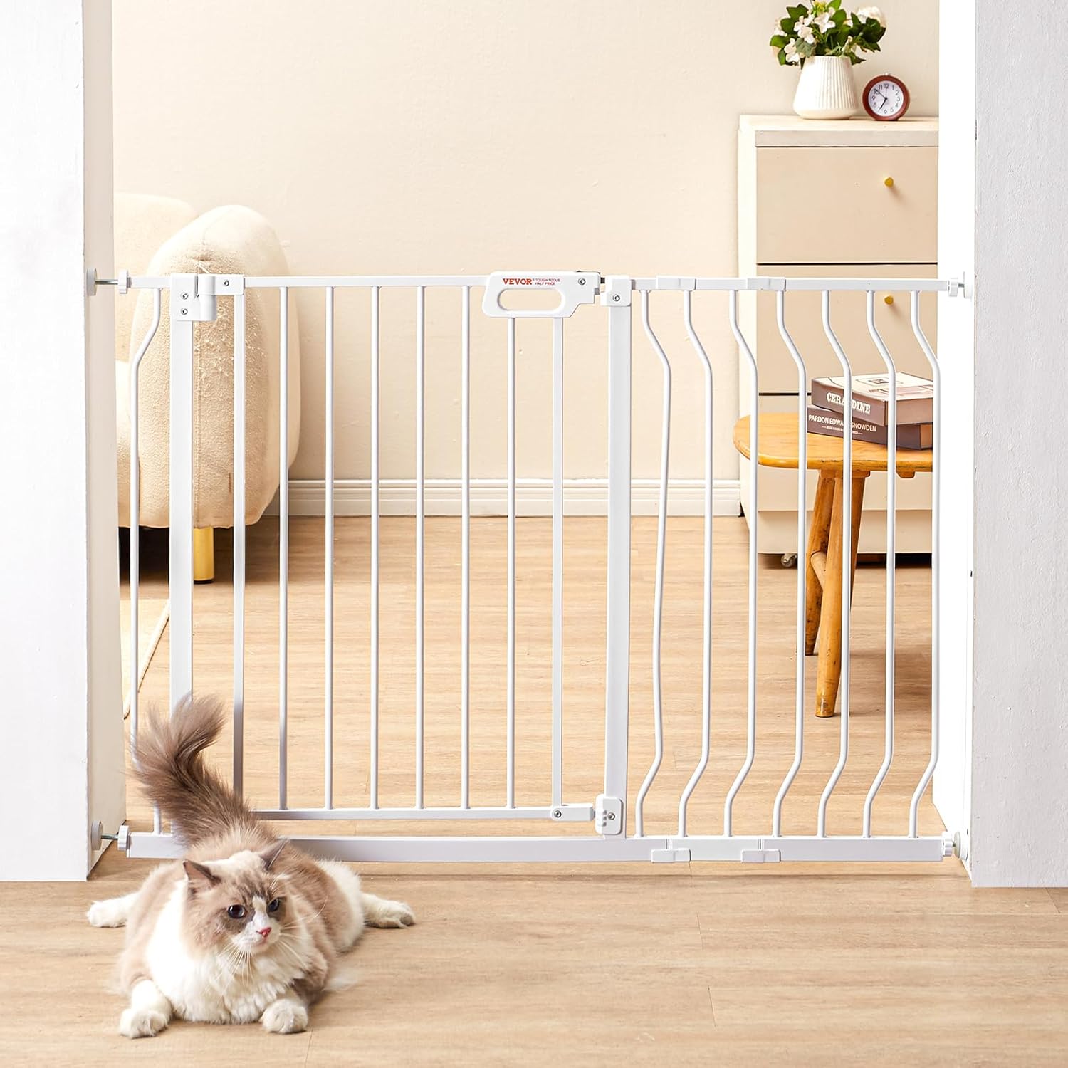 Extra Wide Baby Gate for Stairs - Safe and Easy to Install