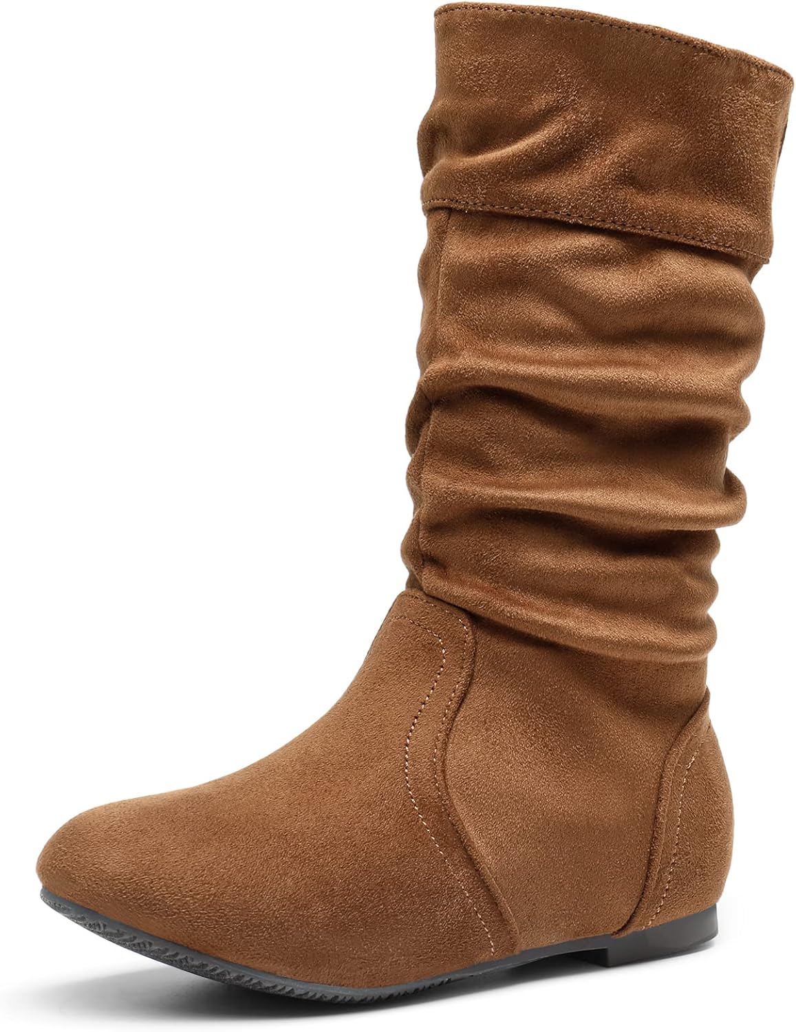 DREAM PAIRS Girl's Faux Fur Lined Knee High Winter Boots