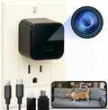 ALPHA TECH Indoor Camera Charger 160 Field of View - Hidden Plug-In