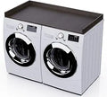 Washer Dryer Countertop Laminate with Edge Rails - Easy Assembly