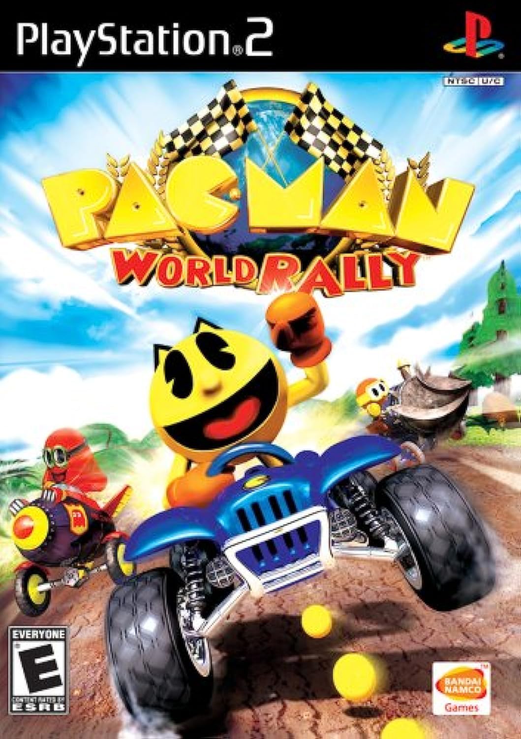Pac Man World Rally for PlayStation 2: Fun Racing Adventure
