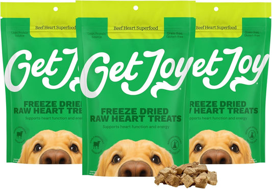 Get Joy Freeze Dried Superfood 100% Beef Heart Dog Treats Review