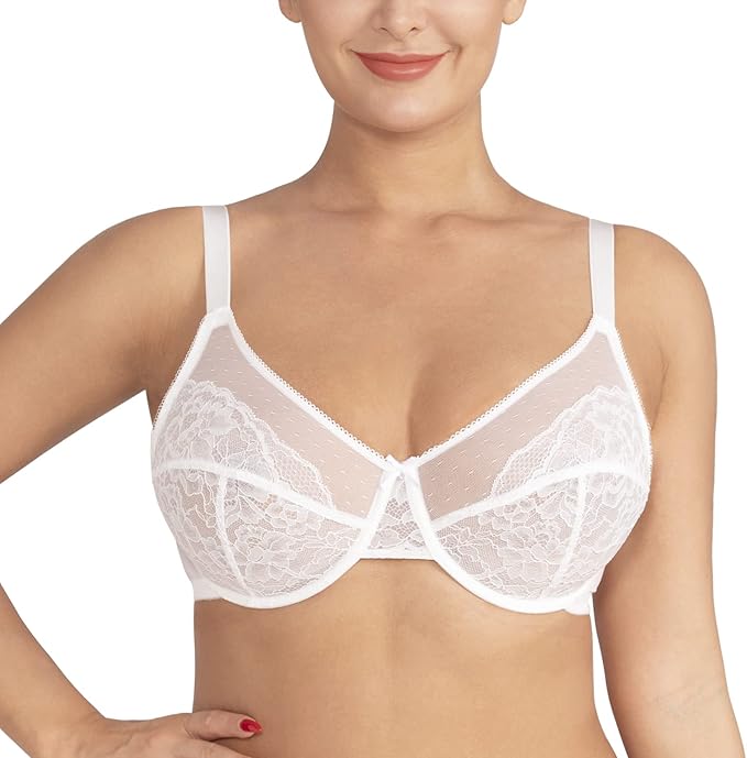 HSIA Minimizer Bras for Women Full Coverage Underwire Support