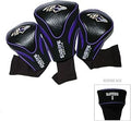 Team Golf NFL Numbered 1, 3 & X Head Covers - Oversized Driver Fit