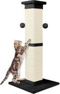 Cat Scratching Post 33 in Nature Sisal Cat Scratch Post - Tall