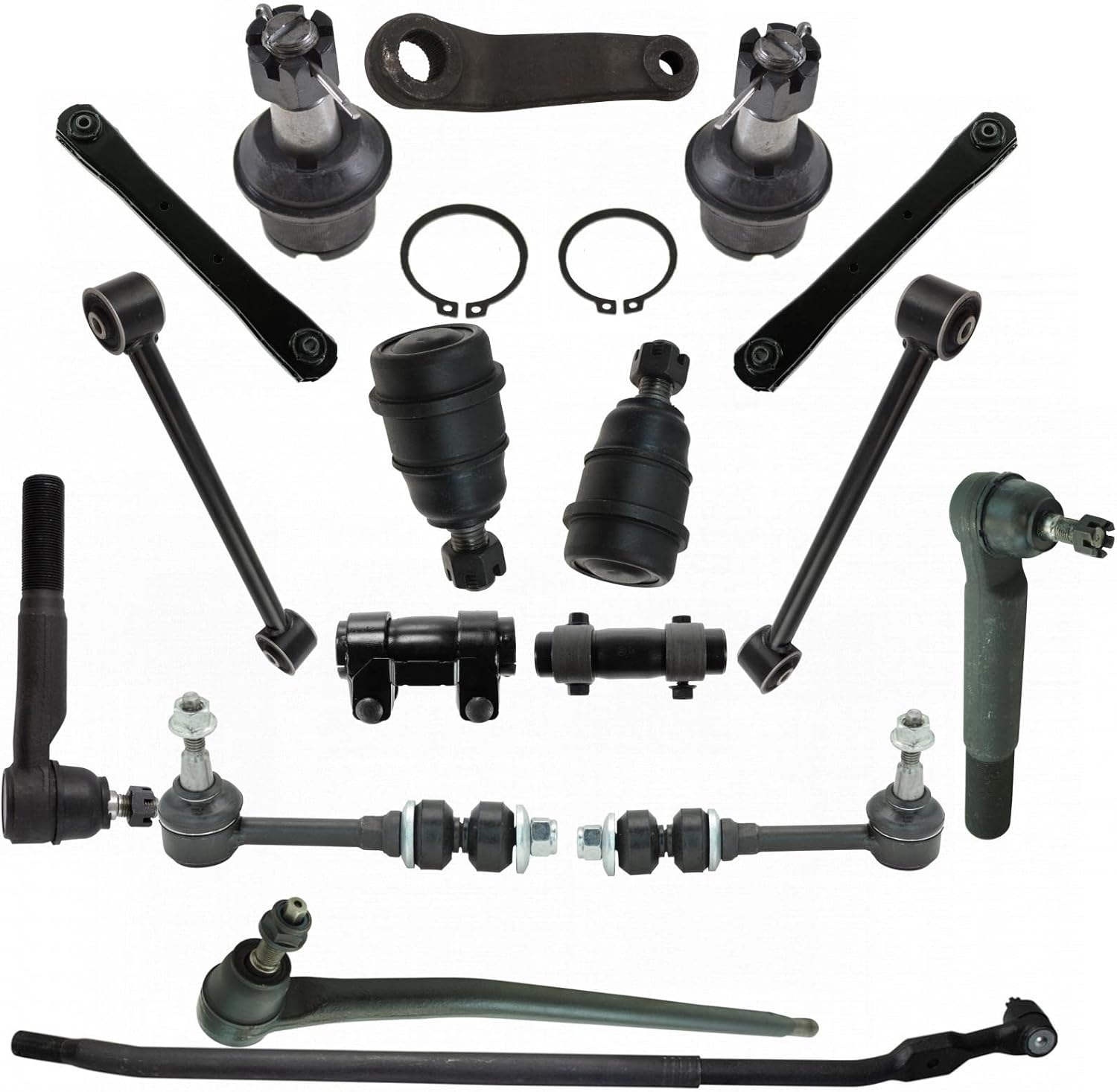 TRQ Front Steering & Suspension Kit for Dodge Ram 2500 3500