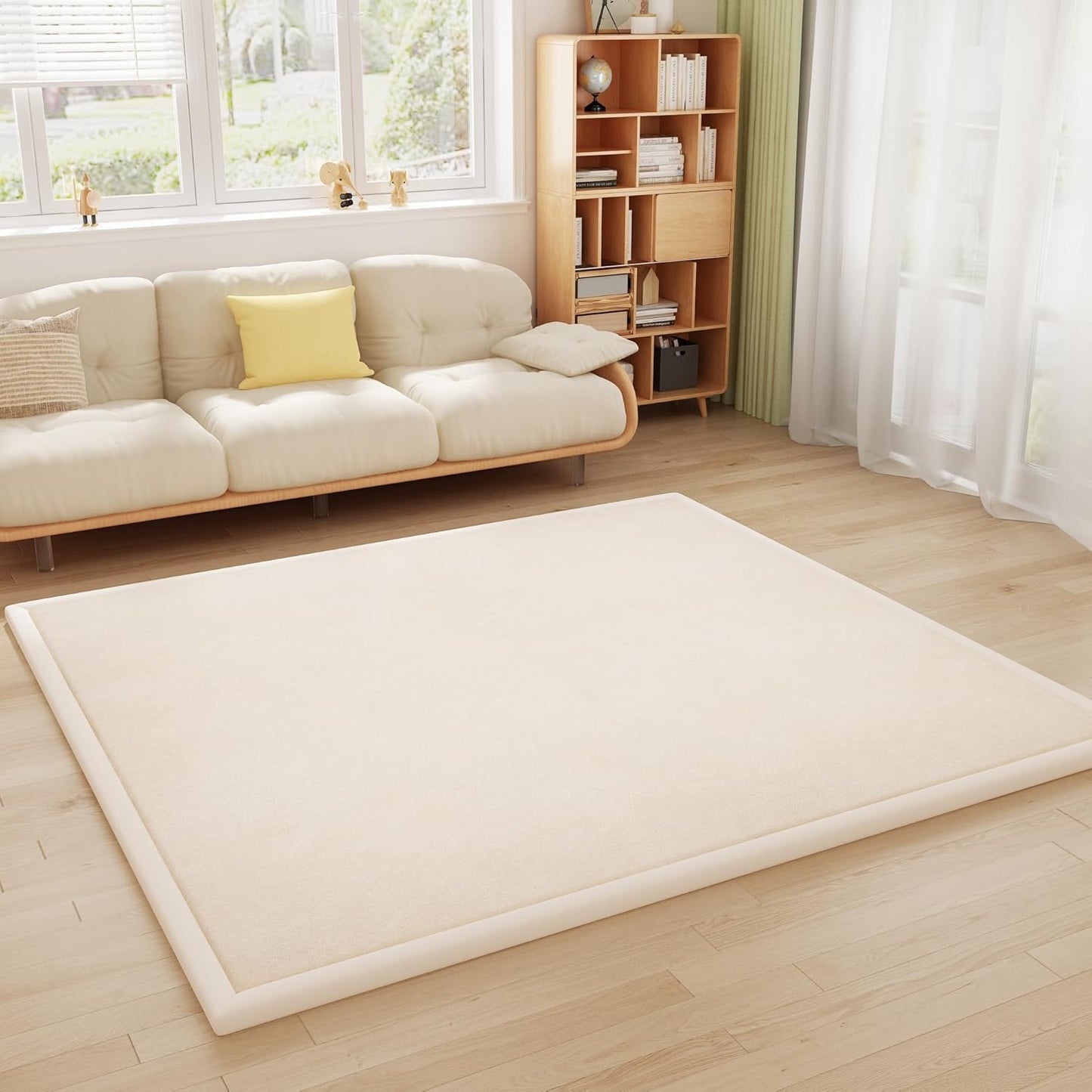 Baby Play Mat for Floor - 1.3ft' Thick Memory Foam Comfort