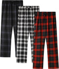 Men's Plaid Pajama Bottoms for Men - Soft Bamboo Lounge Pants