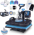 HORGELU 5 in 1 Heat Press Machine for T-Shirts and Crafts