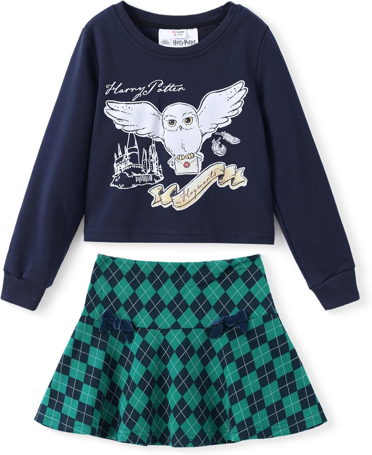 Harry Potter Girls Clothes Gryffindor Sweatshirts and Skirt Set