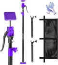 Adjustable Cargo Bar with 200LB Capacity - Dual Dividers + Net