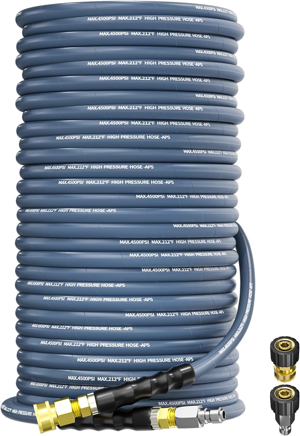 Pressure Washer Hose 200FT 3/8in for Hot and Cold Water Use
