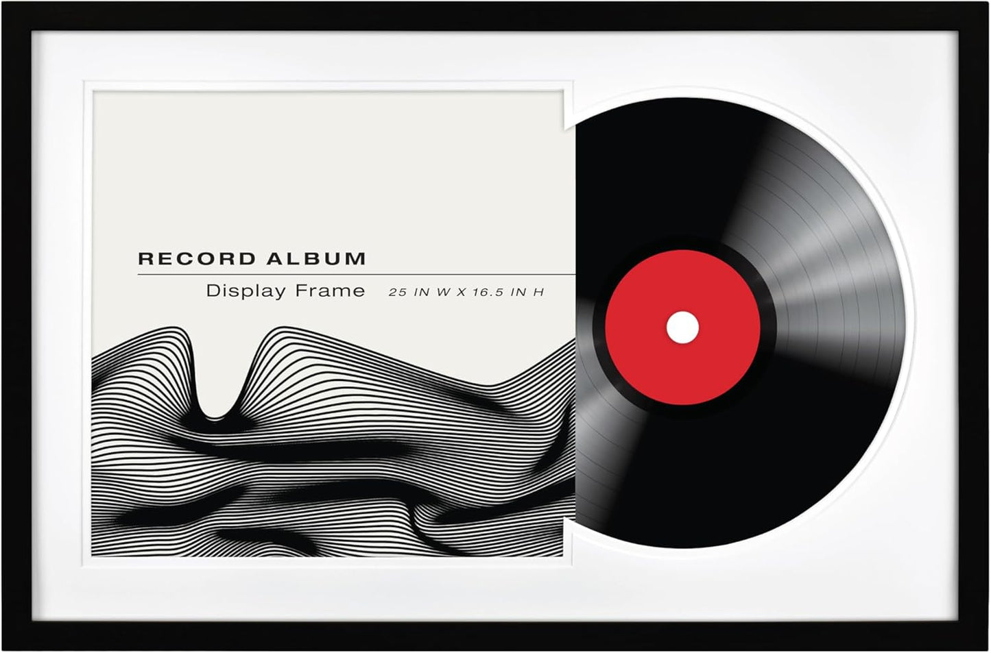 MCS Double Matte Record Album Frame for LP Vinyl Display