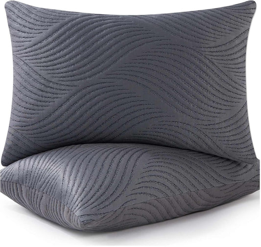 Cooling Memory Foam Pillows Set of 2 for Comfortable Sleep