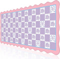 Butterfly Mouse Pad XXL Desk Matt for Desktop - Large Non-Slip Purple