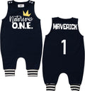 Black Notorious One Hip Hop First Birthday Romper - Personalized