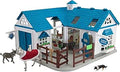 Breyer Stablemates Deluxe Animal Hospital 10-Piece Playset - Vet Play