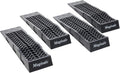 Magisale Low Profile Plastic Car Service Ramps 4 Pack - Low Clearance