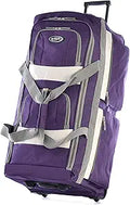 Olympia U.S.A. 8 Pocket Rolling Duffel Bag for Travel