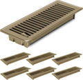4x12 Floor Vents Heavy Duty Floor Registers - Pack of 12