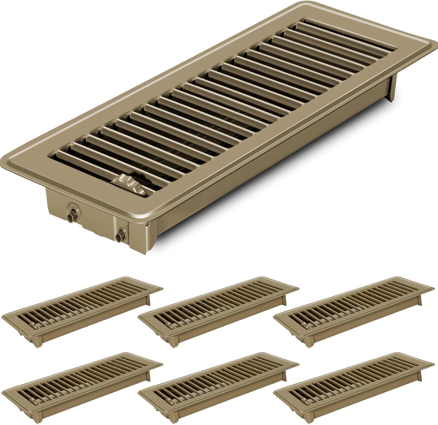 4x12 Floor Vents Heavy Duty Registers for Home Use and Style