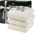 Beautyrest Reversible Heated Blanket for Soft Plush Comfort