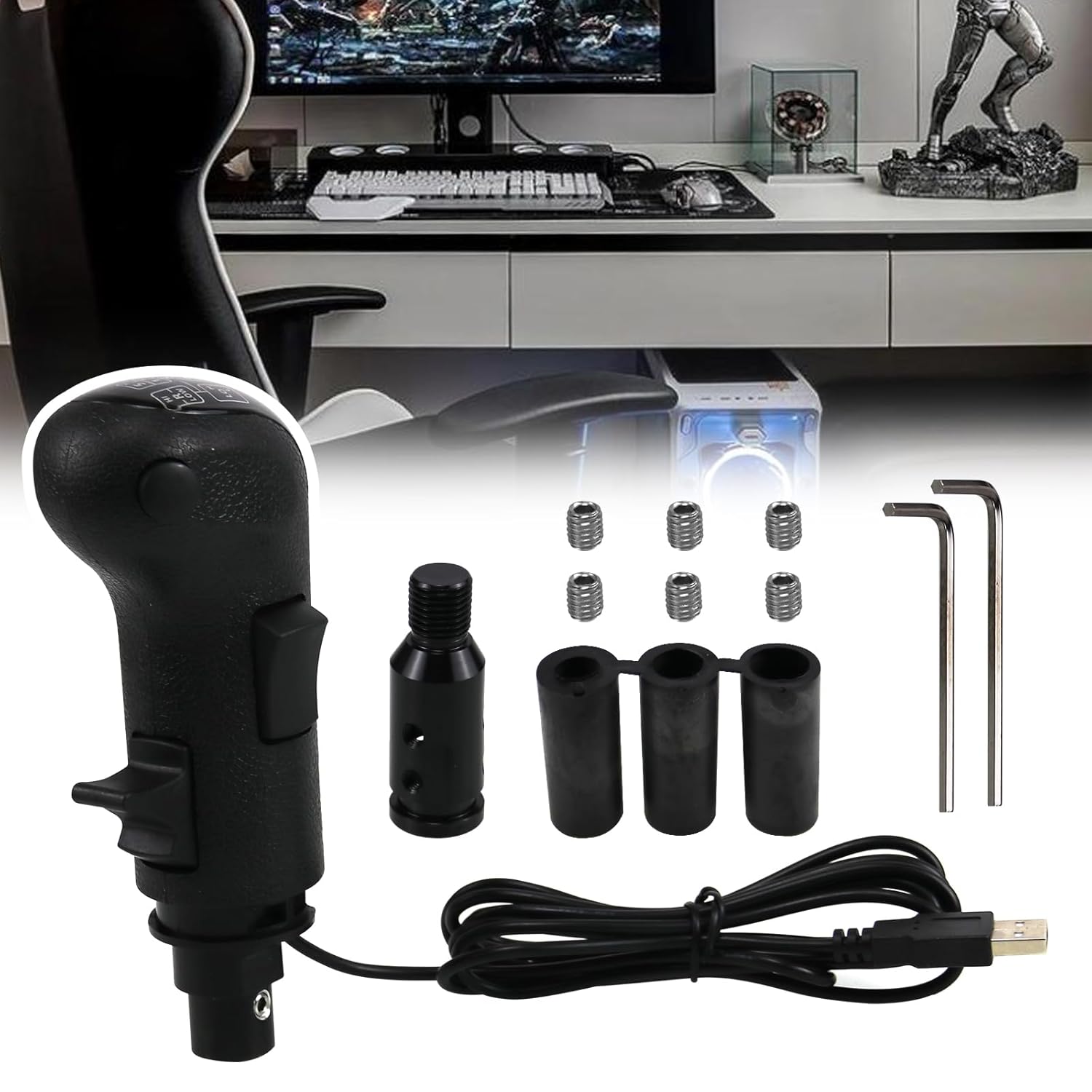 RULLINE ATS Shifter for Logitech G29/G27/G25/G920 & More
