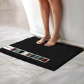 Muddy Mat Chenille Bathroom Rug 35in x 24in - Super Absorbent Quick