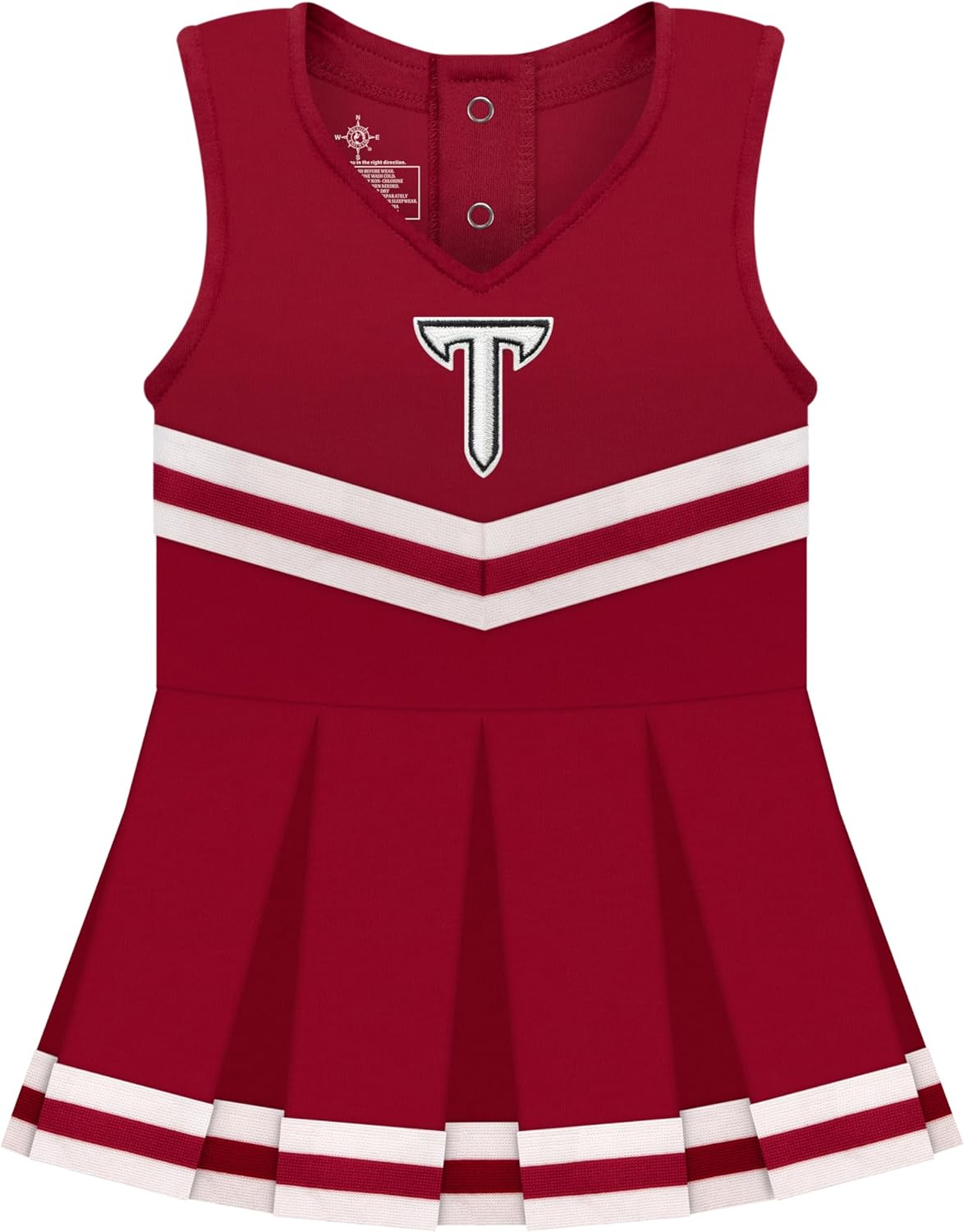 College Baby NCAA Officially Licensed Cheerleader Dress for Girls
