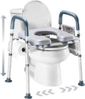 Toilet Seat Risers For Seniors Adjustable Raised Toilet Seat - Stable