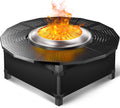 Durable 47.8 in Oxford Cloth Safety Enclosure Fire Pit Tabletop