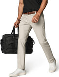 Mens Golf Pants Stretch Work Dress Pant Casual Classic Fit