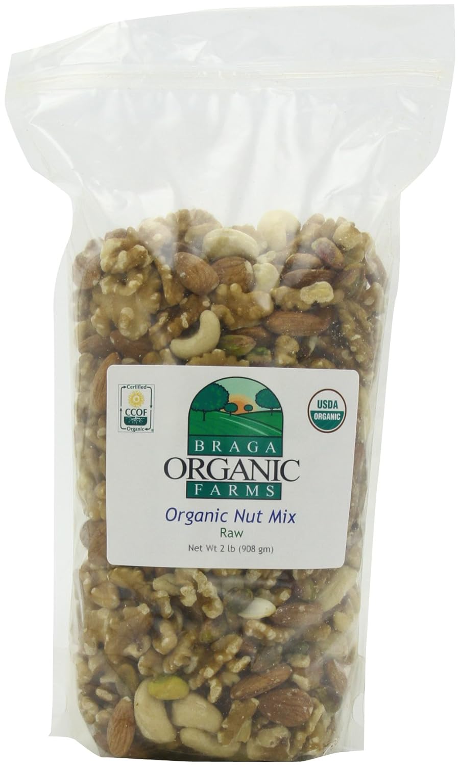 Braga Organic Farms Organic Nut Mix - Delicious & Healthy Snack