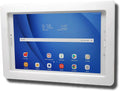 White Acrylic VESA Enclosure for Fire HD 8 Tablets - Secure Wall Mount