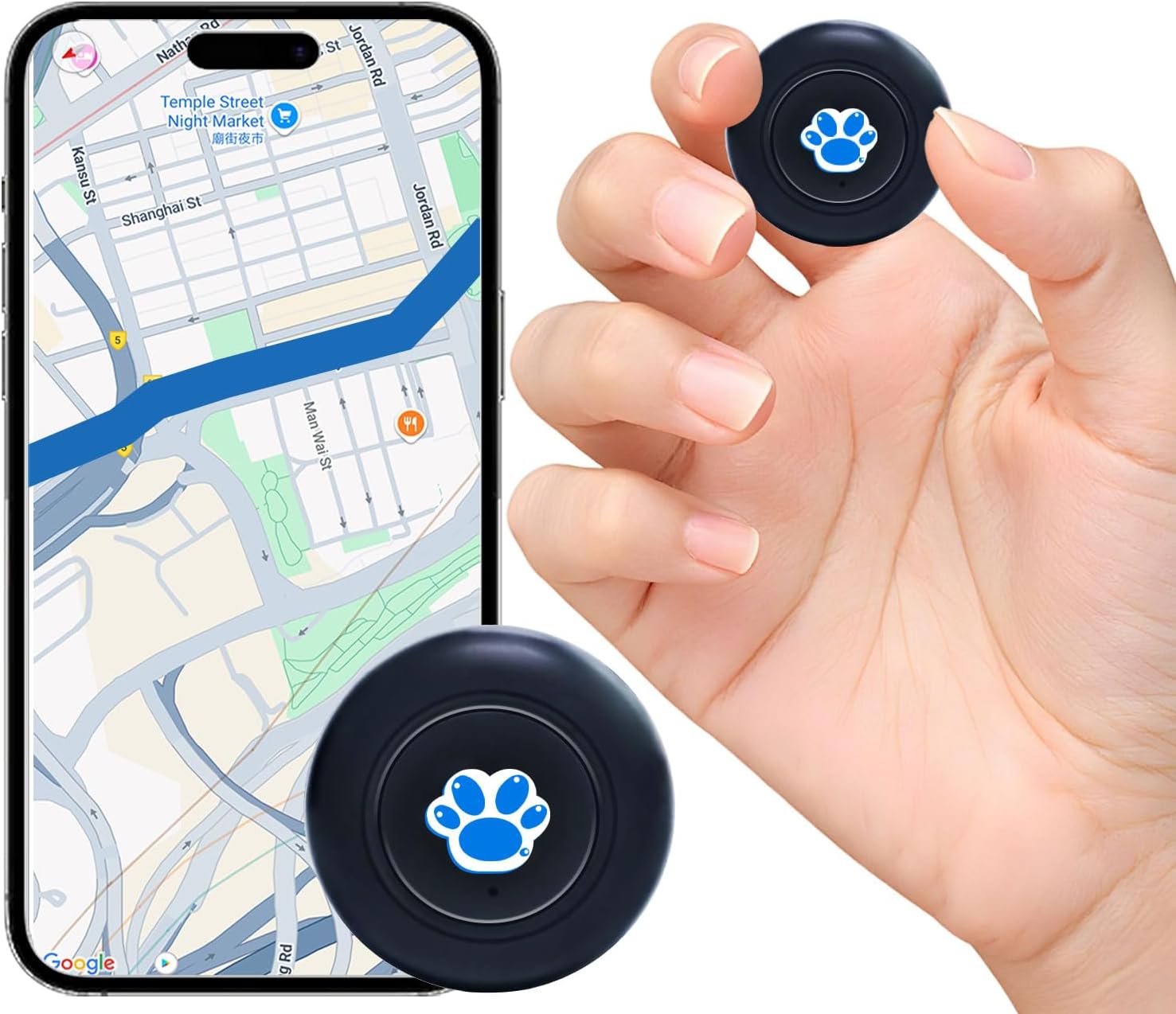 GPS Tracker for Vehicles, Kids, Pets, and Motorcycles - No Fees