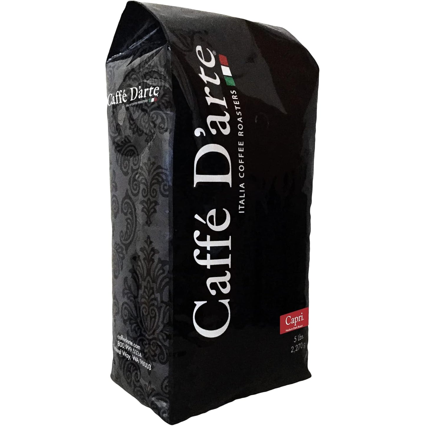 Caffe D'arte Capri Whole Bean Espresso Coffee for Coffee Lovers