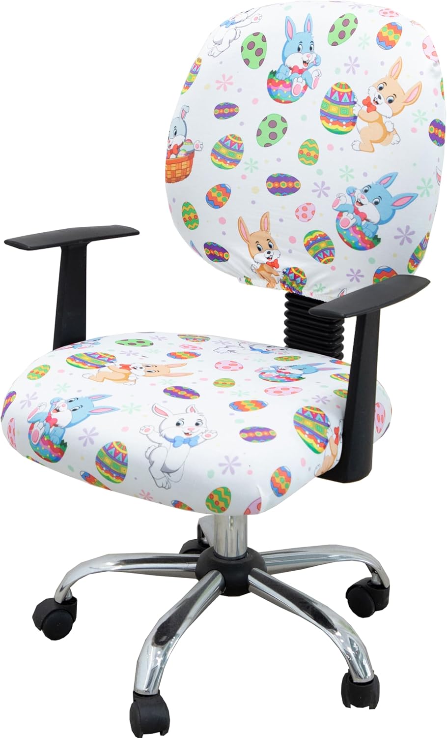 Acoolser White Spandex Chair Covers - Easter Ready!