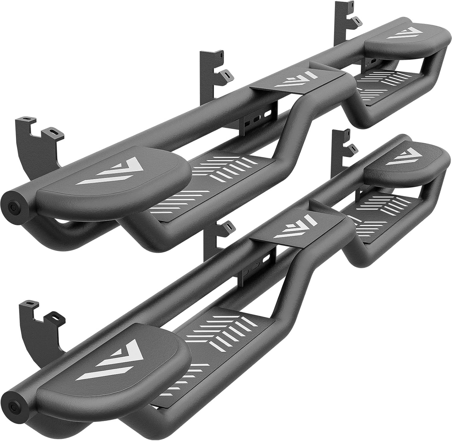 Three Raised Steps Running Boards for 2019-2025 Ford Ranger